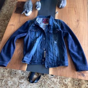 CULT OF INDIVIDUALITY VINTAGE DENIM JACKET